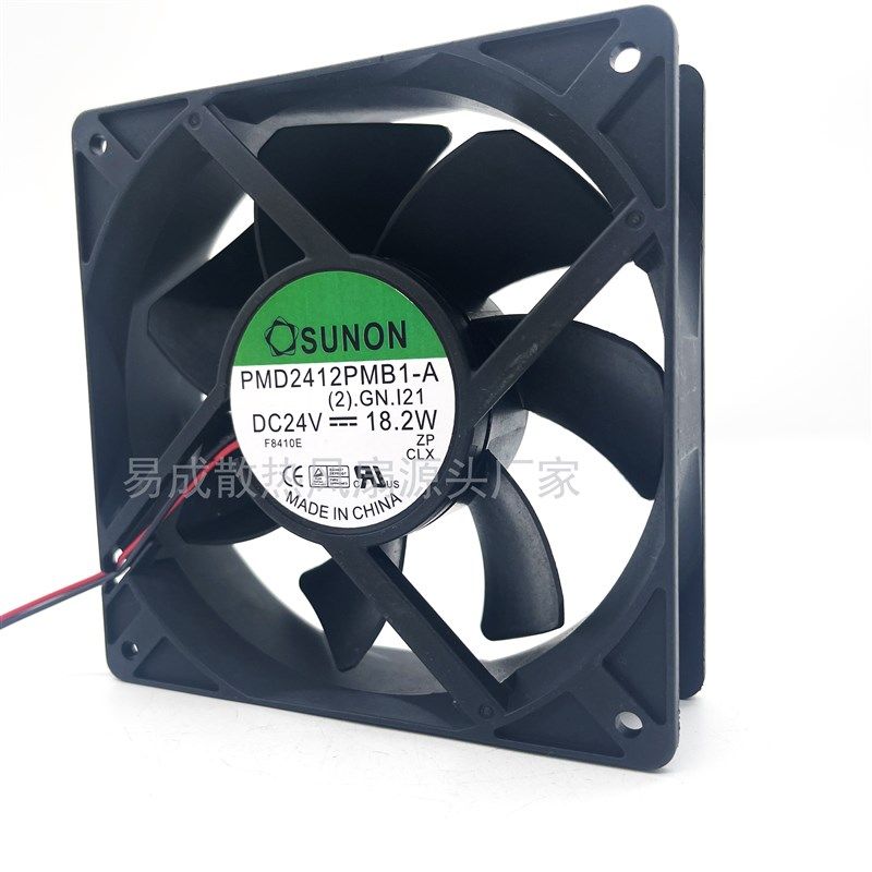 SUNON PMD2412PMB1-A (2).GN.l21 DC24V 18.2W建准变频器散热风扇 - 图1