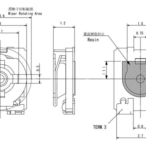 可调电阻3*3微调电位器VG039NCHXTB103 102 202 3K 502 10K 2K 5K - 图0
