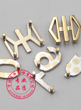 西子奥的斯电梯按钮字符 OTIS 奥的斯机电钛金数字贴片 黄色镜面