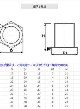 8.8级高强度法兰带垫螺帽加高厚淬火压板螺母M10M12M14M16M20M24