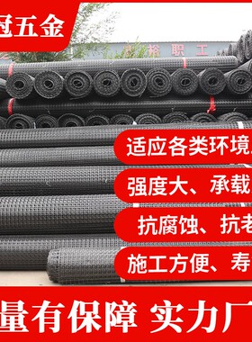 土工格栅塑料网养鸡养鸭养鹅围栏网防护网漏粪网鱼塘果园护栏网格