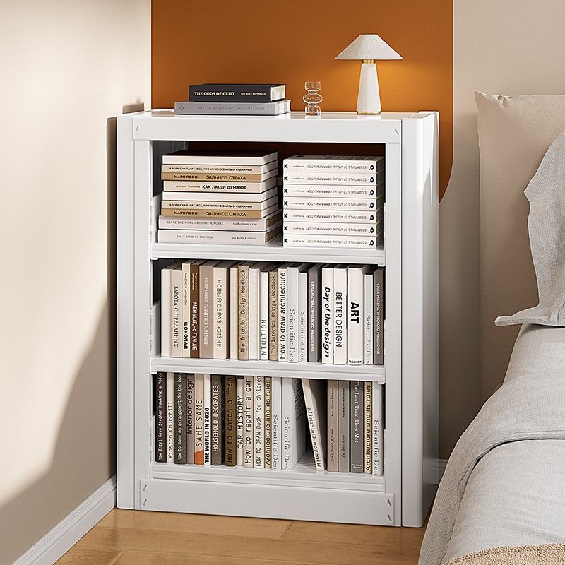 家用图书馆钢制书架落地置物架儿童书柜绘本架一体靠墙书柜储物架,淘宝优惠券,粉丝福利购,淘宝优惠卷