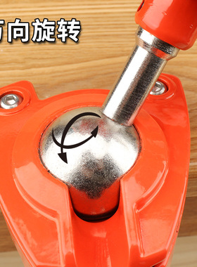 万向桌虎钳 重型全钢小台钳精密家用工作台多功能夹具手工台钻diy