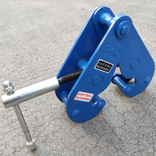 YC型钢轨夹持器工字钢卡钳夹钳钢结构夹具起重吊钳YS型钢梁吊钩子 - 图3