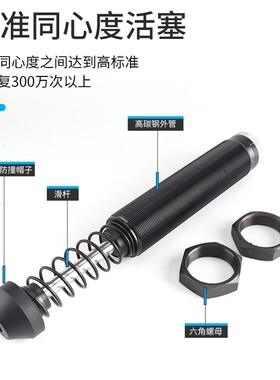 气动阻尼器液油压缓冲器AC1008/1005/1007/1210/1410/1416-2 AD25