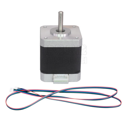 NEMA17 42步进电机/17HS8401/1.3A 0.55Nm/12V/雕刻机/3D打印机 - 图0