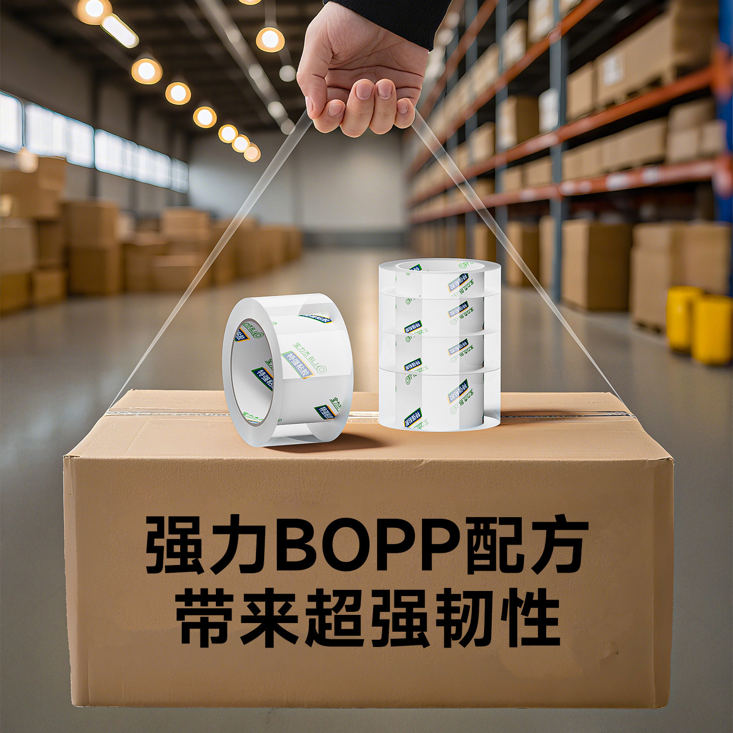 高透明胶带整箱批发大卷封箱胶纸加宽大号快递打包封口胶布高粘度,淘宝优惠券,粉丝福利购,淘宝优惠卷