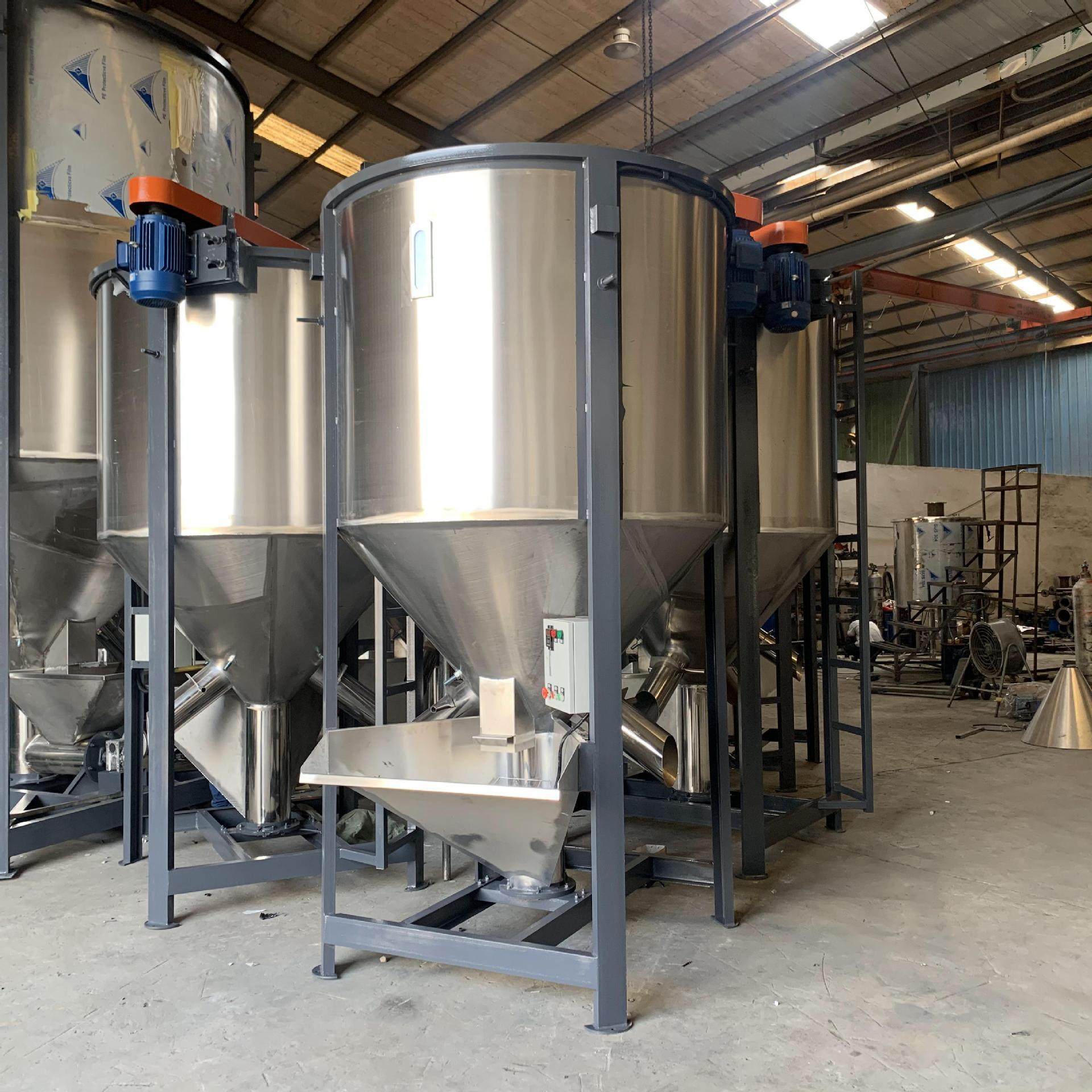 塑料片材料加热烘干搅料机 5吨立式颗粒塑胶混合搅拌机 ABS储料罐,淘宝优惠券,粉丝福利购,淘宝优惠卷