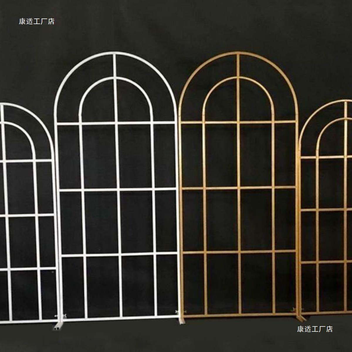 婚庆具田喜事展架花门结婚拱门婚场F97M9JMJ庆铁艺架子婚礼道景布 - 图0