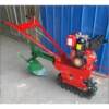 Single chain track groove belt ZVL micro-tillage hand-held agricultural tillage machine start-up fruit garden shed land plowing machine
