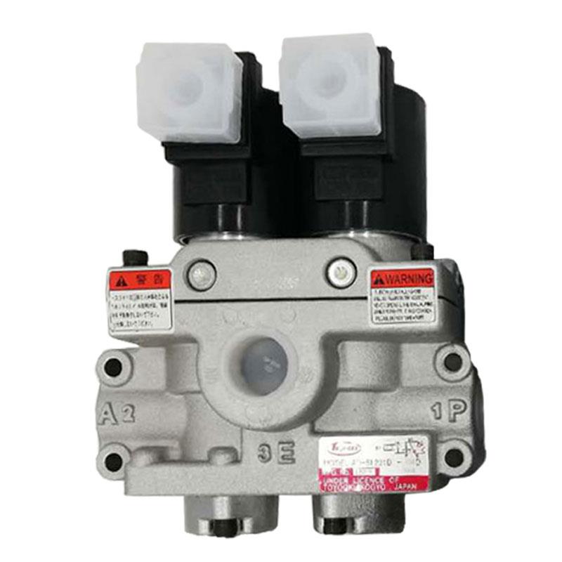 丰兴双联电磁阀AD-SL231D-304D/406/508D/712E-M2冲床双联阀配件 - 图3