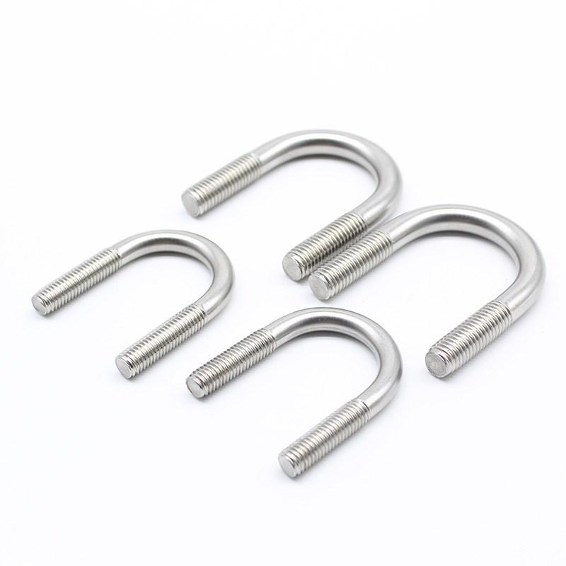 304不锈钢U型螺栓U形螺丝卡U型管卡管夹 固定卡扣骑马卡子M6M8M10 - 图3
