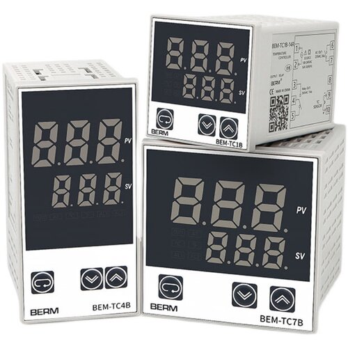 原装智能温控器PID控制器TC1B-14R14V4B7B温控仪固态继电器输出 - 图3