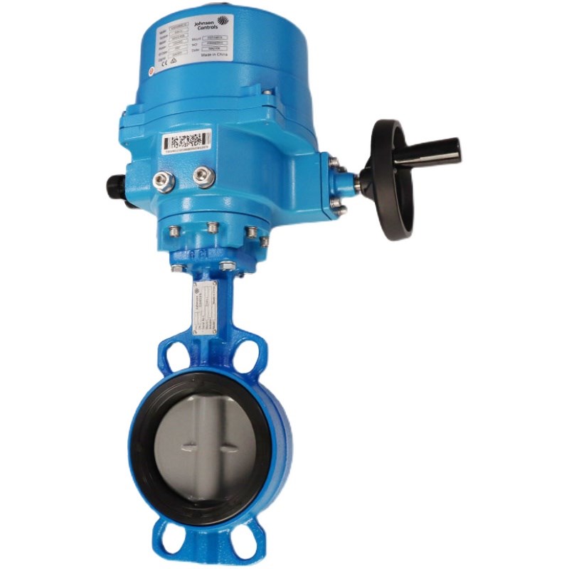 江森VF6461AA/BA/CA/DA/EA/FA/GA/HA/JA/KA/LA/MA-C电动对夹蝶阀 - 图1