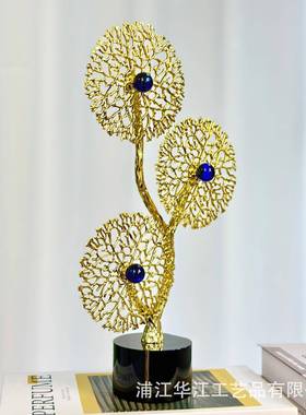 关品代现轻奢风格珊瑚树家居饰玄摆件客厅样板间软装HJ4181摆设电