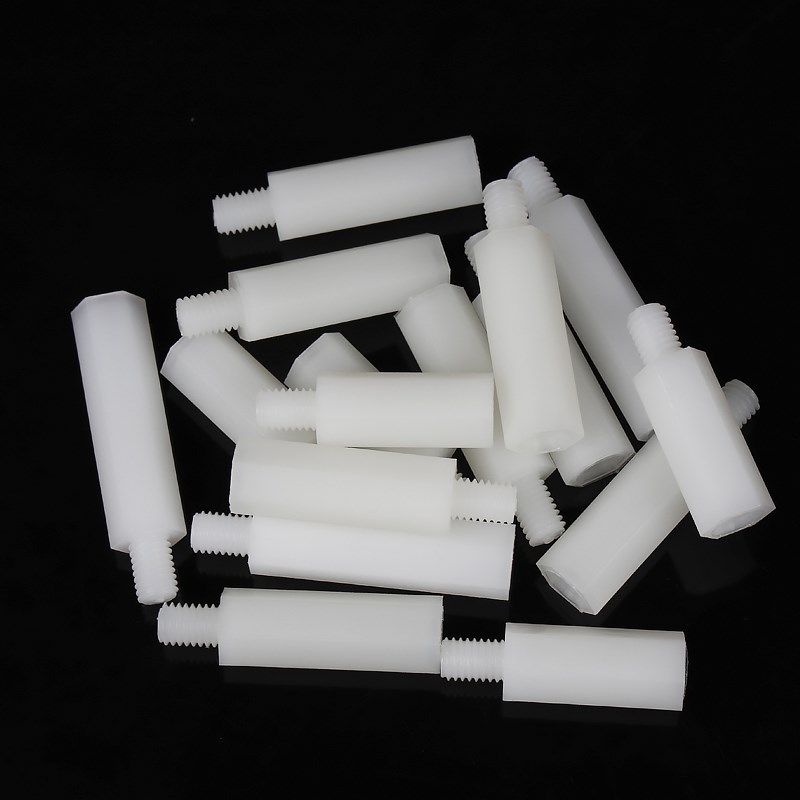 M2M2.5M3M4M5 单通尼龙六角柱隔离柱塑料绝缘支撑柱PC板间隔螺柱,淘宝优惠券,粉丝福利购,淘宝优惠卷