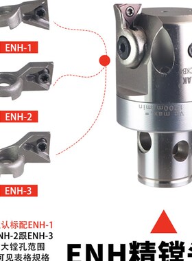 ENH1 2 3 4 5 6-1 2 3微调精镗刀TC TP刀片刀座 CBH 精镗刀片座