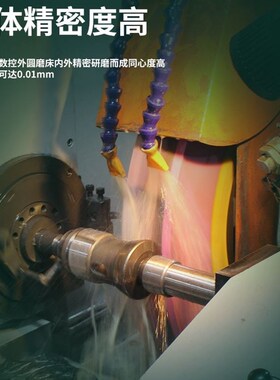 数控车夹头36#46#0/640机型弹簧弹性筒夹车床夹头座后拉轴头主轴