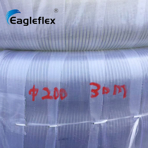 PVC钢丝软管加厚大口径200毫米透明工业耐压耐腐蚀液体粉末输送管 - 图2