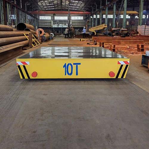 电动无轨地平车10吨室内外货物搬运平板车工业用智能工具车地平车 - 图1