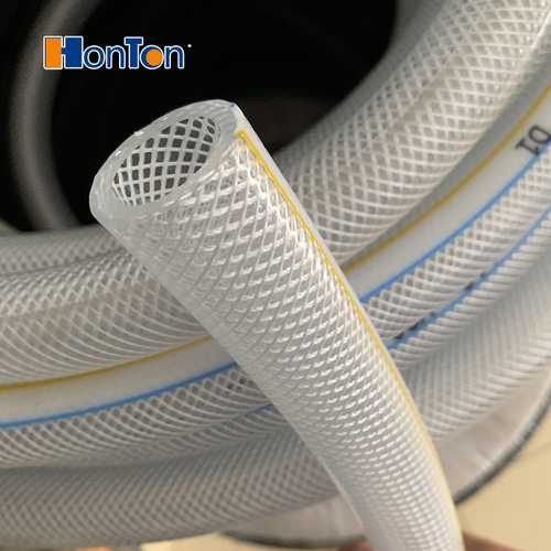 恒通牌工业级pvc纤维增强软管 无毒无味透明耐压 防冻蛇皮管 - 图0