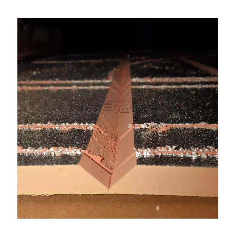 镁晶复合风管自动开槽开料机 耐火风管防火风管开料下料切割机,淘宝优惠券,粉丝福利购,淘宝优惠卷