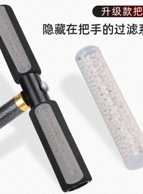 高压打气筒手动30mp40mpa汽车充气泵不锈钢气筒30个气瓶4500psi