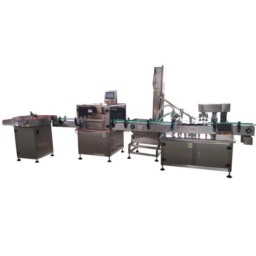 全自动燕窝瓶理瓶、洗瓶、灌装、锁盖机，PLC控制一键启动,淘宝优惠券,粉丝福利购,淘宝优惠卷