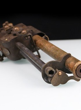 仿古工艺品铜枪摆件把玩镇宅复古客厅房间办公室收藏高档装饰品