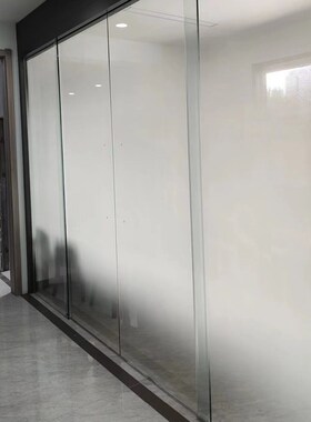 磨砂玻璃贴渐变圆点玻璃贴纸磨沙半透明窗帖厨房办公室Y隔断玻璃