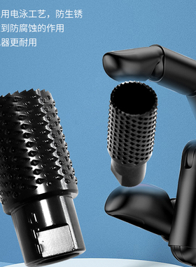 角磨机磨头木工专用开孔器硬木材去皮实木头扩孔打磨工具两用神器