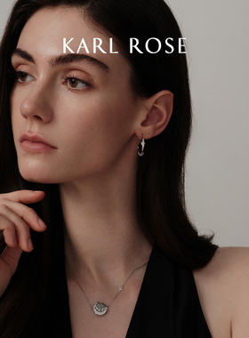 KARLROSE/卡尔玫瑰月亮贝母项链