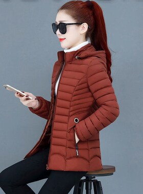 棉衣女短款韩版冬季外套中老年棉服女士冬天装修身享折扣棉享折扣