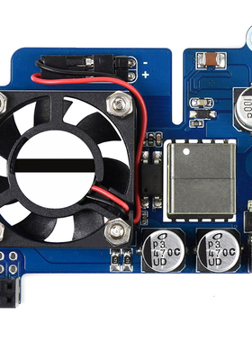 树莓派POE供电扩展板 Raspberry Pi 4B/3B+以太网供电散热器模块