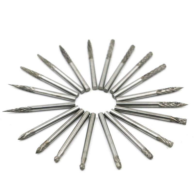 钨钢硬质合金旋转锉 电磨风磨配件 钨钢打磨头铣刀钨钢磨头3mm柄,淘宝优惠券,粉丝福利购,淘宝优惠卷