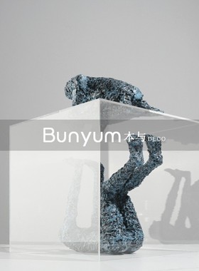 简约创意人物造型工o艺品摆件售楼处家居样板房间轻奢软装饰品