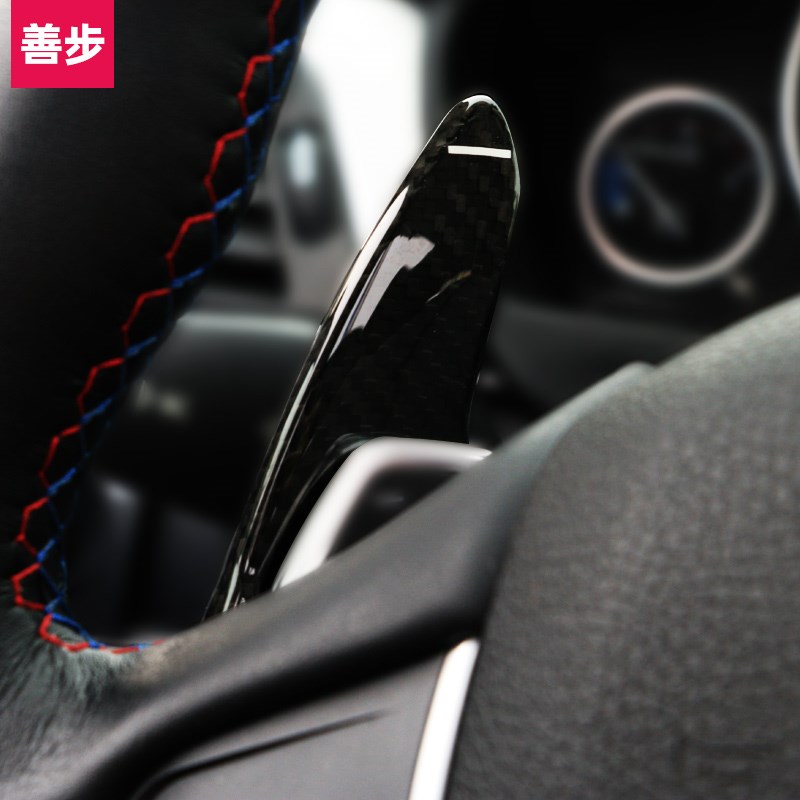 换挡拨片3系3g20i4系425i5系M2M4F30碳纤方向盘加长改装g - 图1