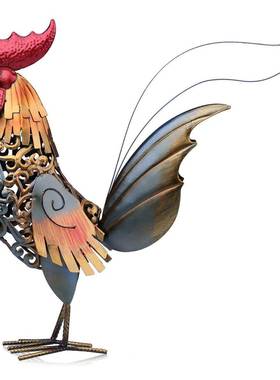 家工A012艺品居装饰物品桌面件客厅摆玄关电视柜创意个性鸡小件