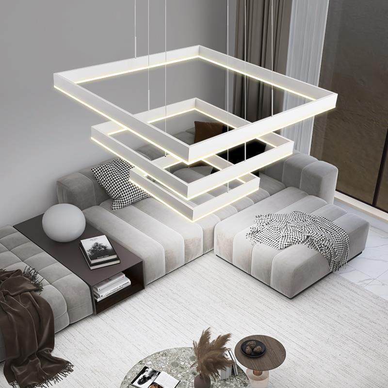 高显指方形客厅吊灯大气极厅简全光谱眼主卧室010护灯简约代客现,淘宝优惠券,粉丝福利购,淘宝优惠卷