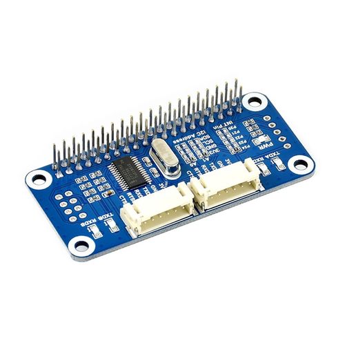 树莓派Raspberry Pi 3B/4B/Zero 两路UART串口扩展板 I2C串口模块 - 图2