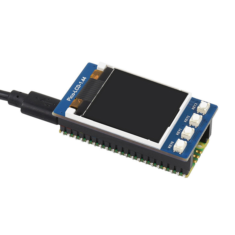 树莓派Raspberry Pi Pico 1.44寸LCD屏幕 65K彩色SPI显示屏模块 - 图0