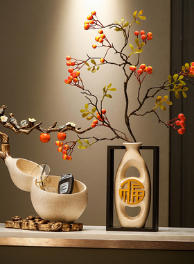 葫芦收纳摆件高档轻奢入户玄关客厅创意艺术W装饰钥匙收纳