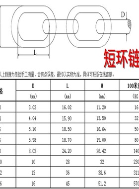 304不锈钢链条铁链子 不锈钢链吊灯宠物晾衣承重护栏秋千铁锁链条