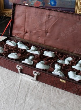 陶瓷 工艺摆件 十二生肖 摆件 陶瓷 创意家居V饰品 家居装饰