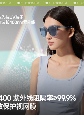 【下拉享优惠】蕉下折叠墨镜女款适开车防紫外线强光偏光太阳眼镜