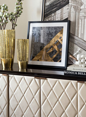 简约欧式白色大理石n黑曜石葡萄摆件样板房售楼处软装饰品摆设