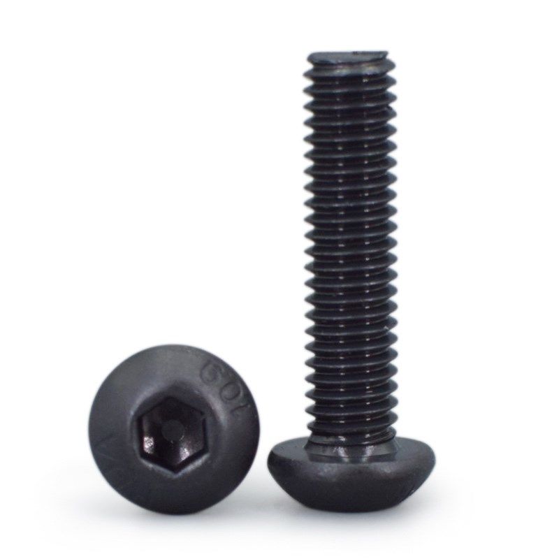 M2M2.5 M3M4M5M6 10.9级加硬高强度半圆头内六角螺丝盘头螺钉螺栓,淘宝优惠券,粉丝福利购,淘宝优惠卷