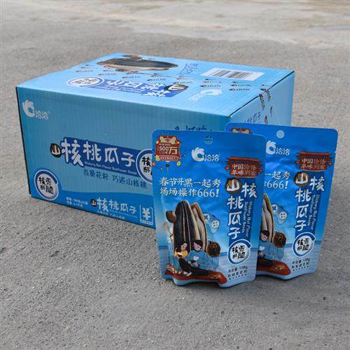 洽洽108克整箱32袋焦糖山核桃藤椒海瓜子葵花籽KTV坚果休闲零食品,淘宝优惠券,粉丝福利购,淘宝优惠卷