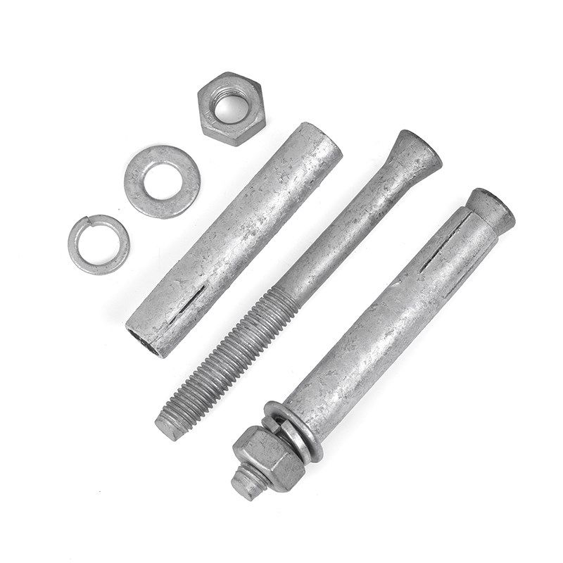 热镀锌膨胀螺丝热浸锌膨胀螺栓国标拉爆胀栓M8M10M12M14M16M18,淘宝优惠券,粉丝福利购,淘宝优惠卷