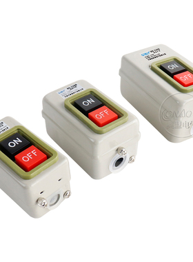 控制开关按钮BS230B 216B 211B按钮开关三相电机启动压扣开关380v